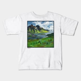 Mountainscape Kids T-Shirt